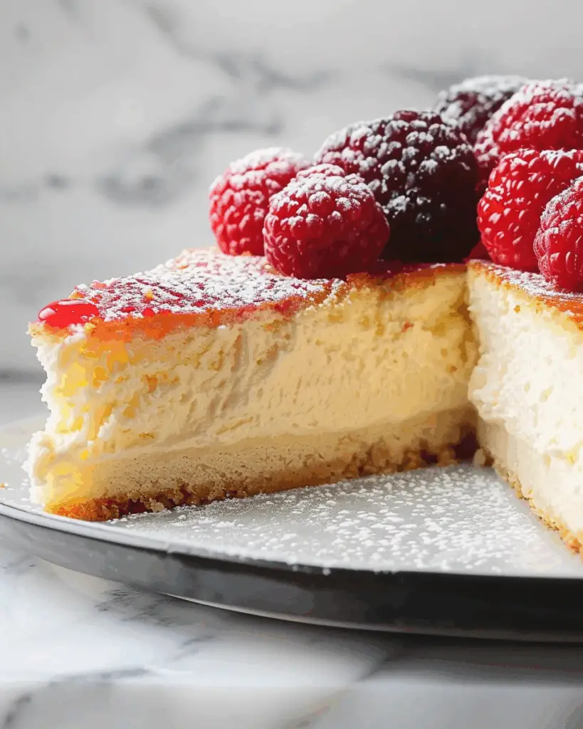 3-Ingredient Creamy Yogurt Cake