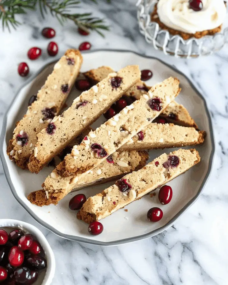 Cranberry Orange Gluten-Free Biscotti
