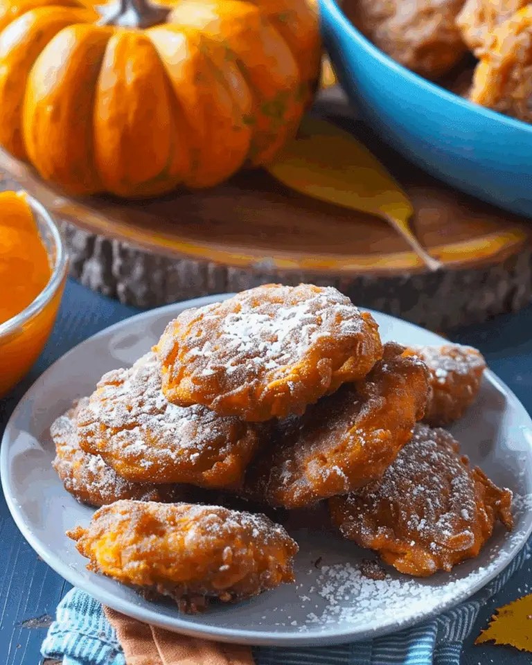 Gluten Free Pumpkin Fritters