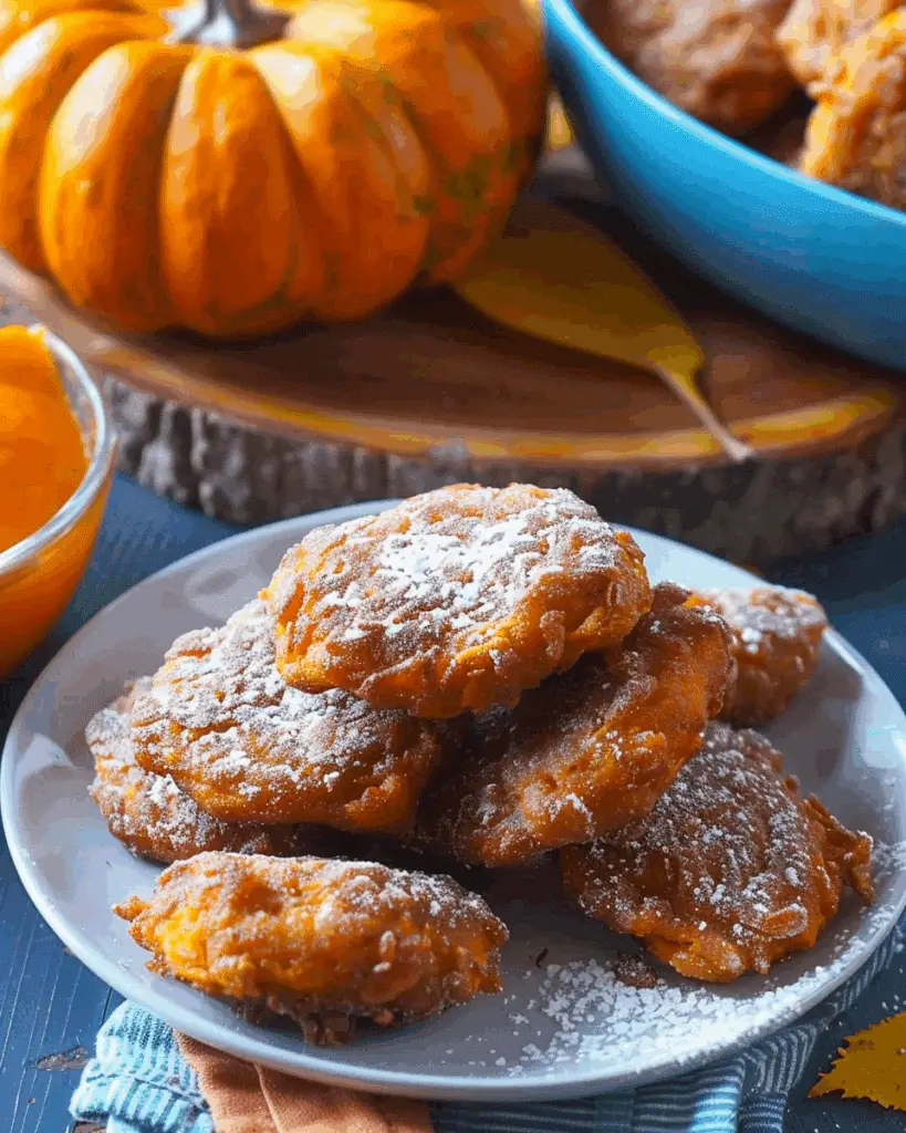 Gluten Free Pumpkin Fritters