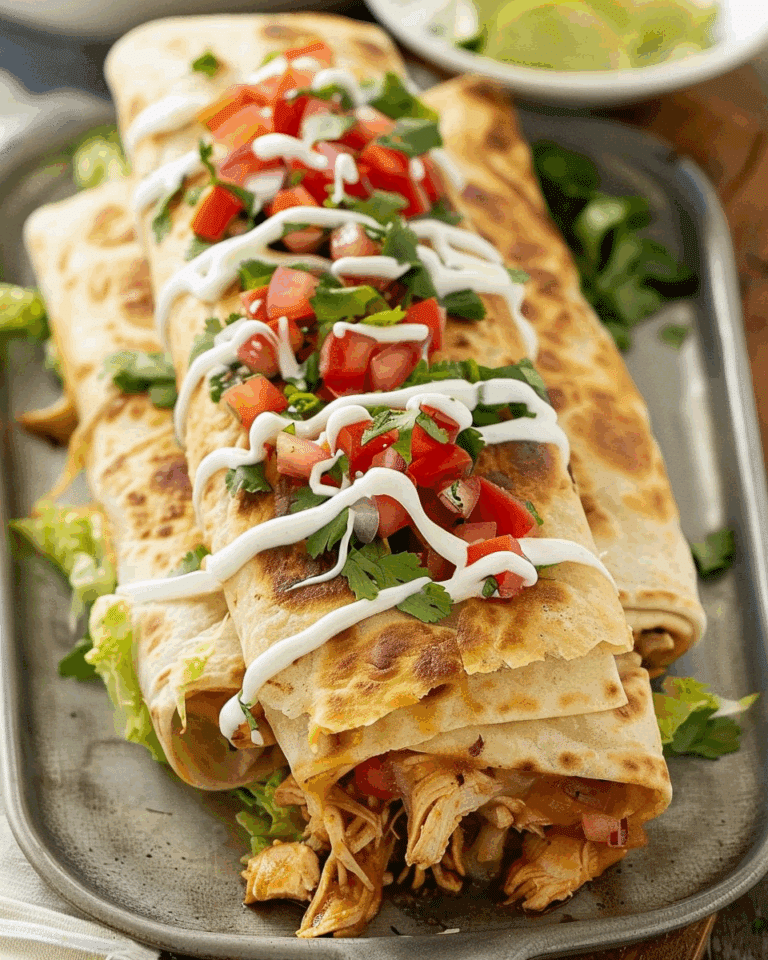 Chicken Chimichangas