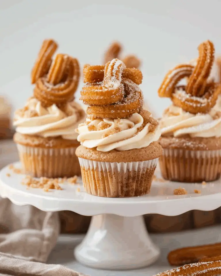 Churro Cupcakes