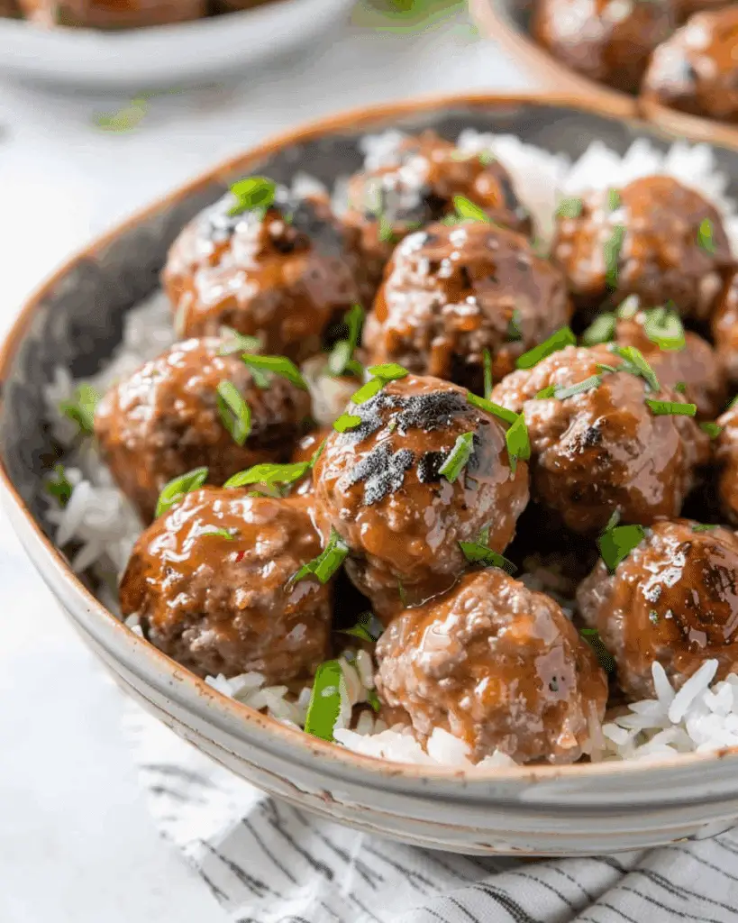 Firecracker Meatballs