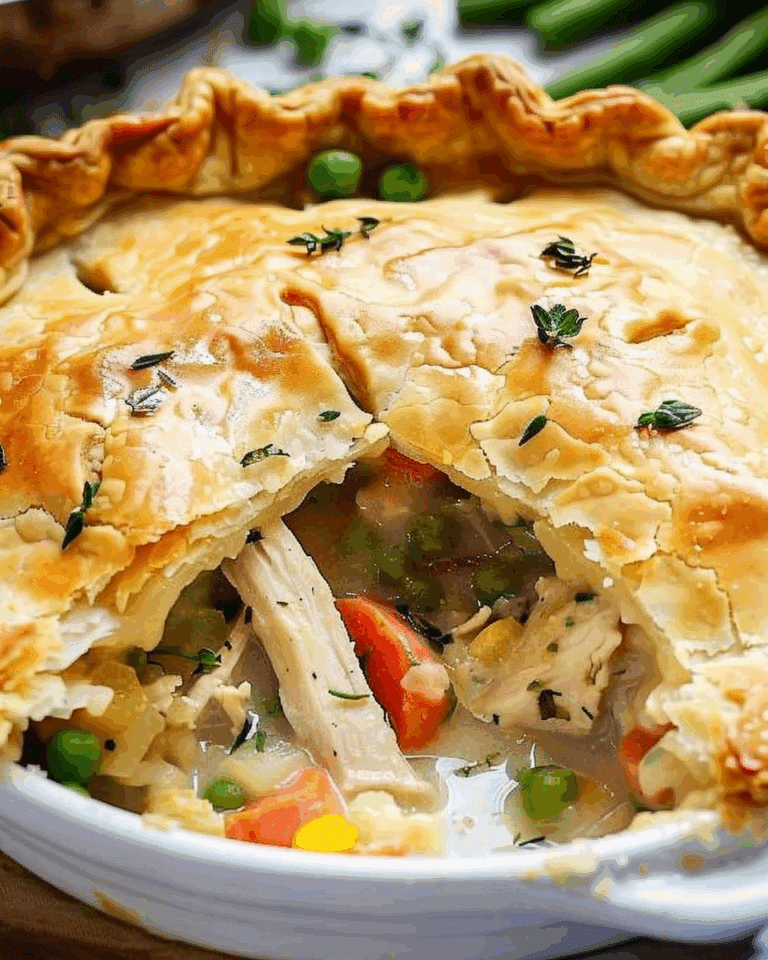 Homemade Easy Chicken Pot Pie