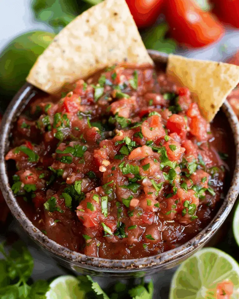 Fresh Homemade Salsa
