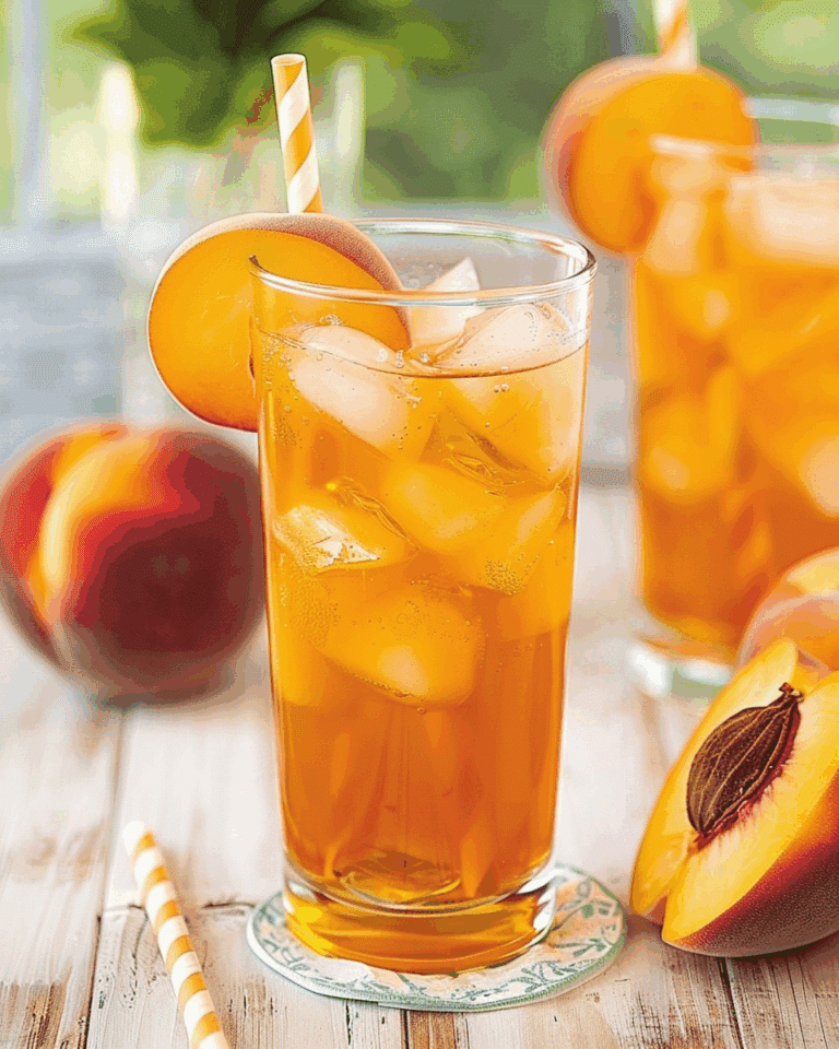 Southern Peach Iced Tea