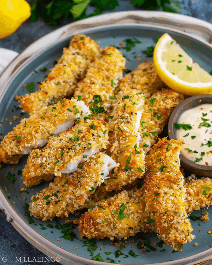 Crispy Air Fryer Fish Sticks