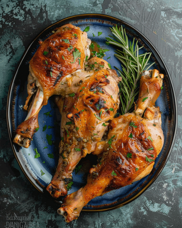 Easy Slow Cooker Turkey Legs
