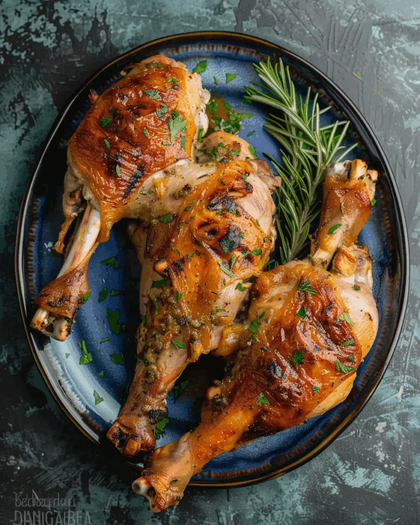Easy Slow Cooker Turkey Legs
