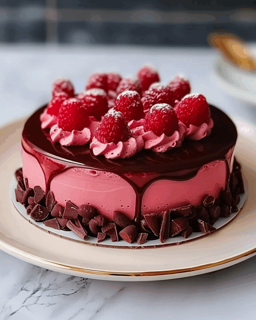 Entremet Chocolat Framboise