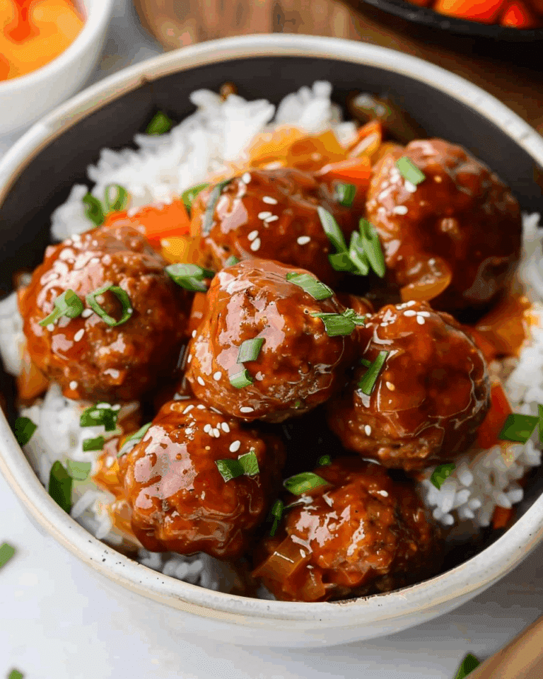 Hawaiian Meatballs
