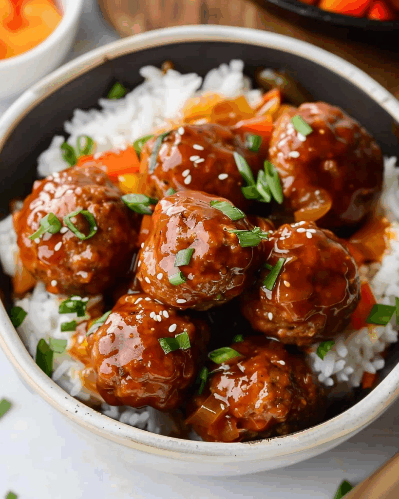 Hawaiian Meatballs