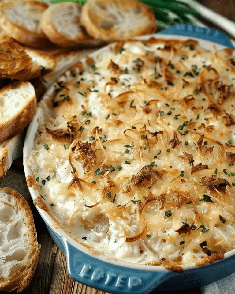 Hot French Onion Dip