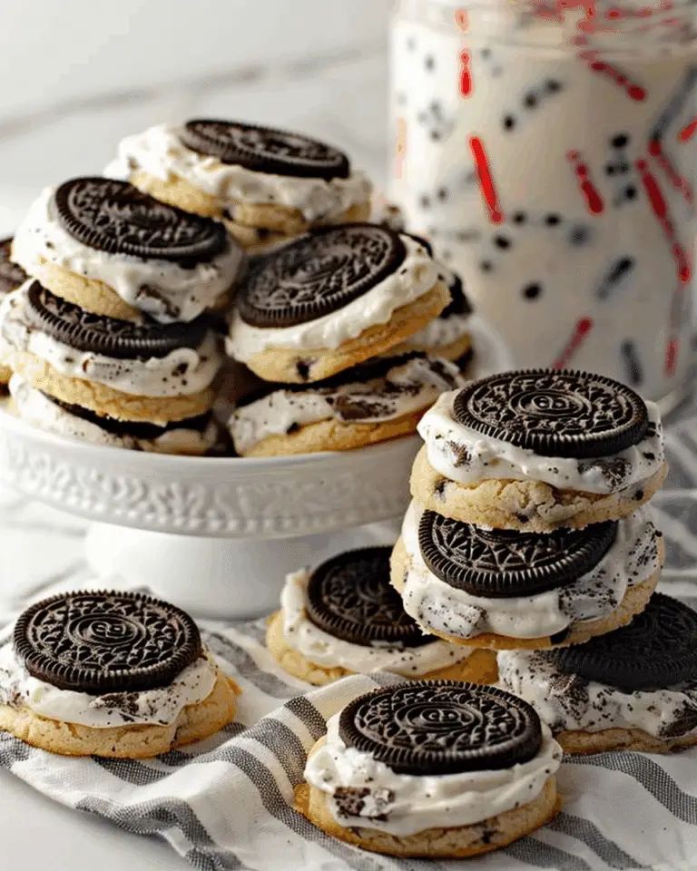 Oreo Cheesecake Cookies