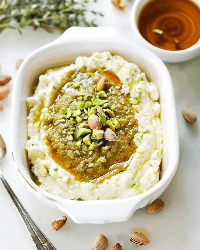 Pistachio Goat Cheese Spread