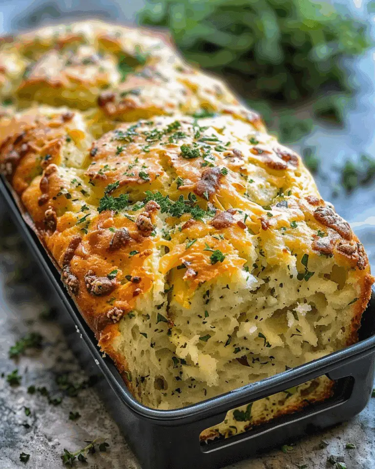 Herb & Cheese Quick Bread