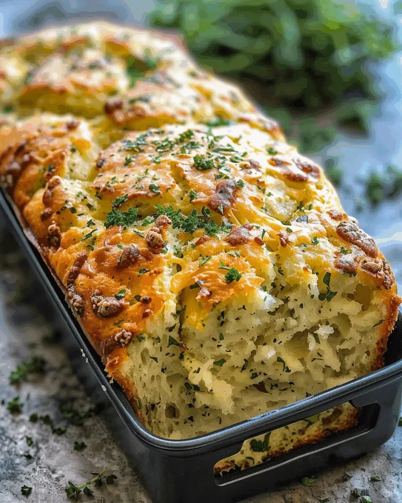 Herb & Cheese Quick Bread