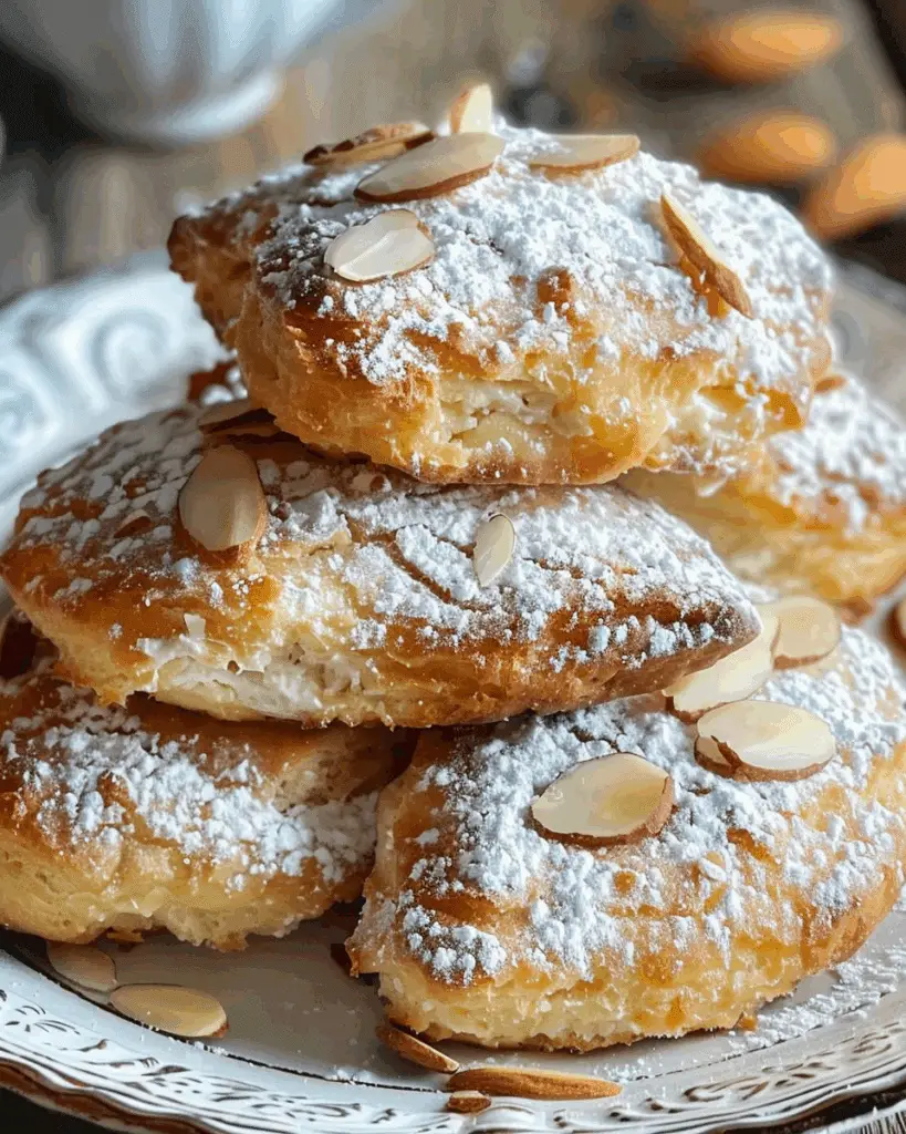 Soft Ricotta Almond Pillows