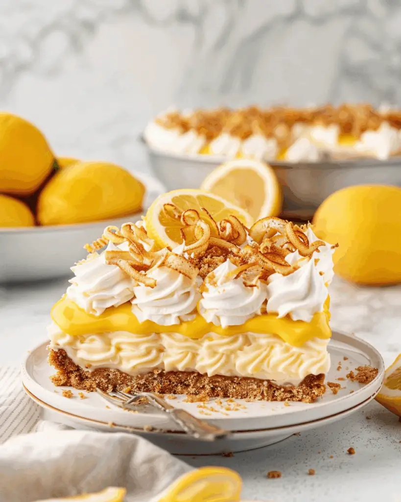 Lemon Pretzel Dessert