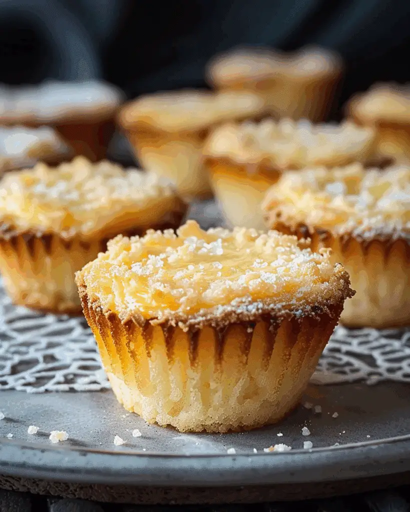 Queijadas: Portuguese Custard Cupcakes