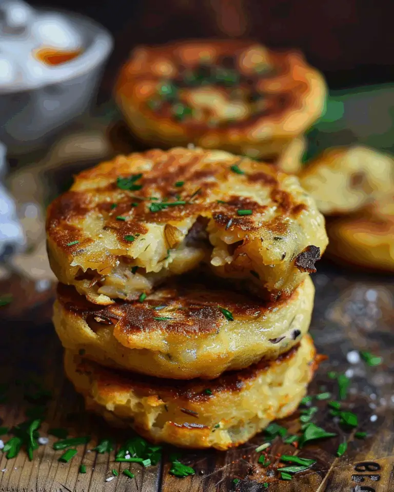 Stuffed Potato Cakes