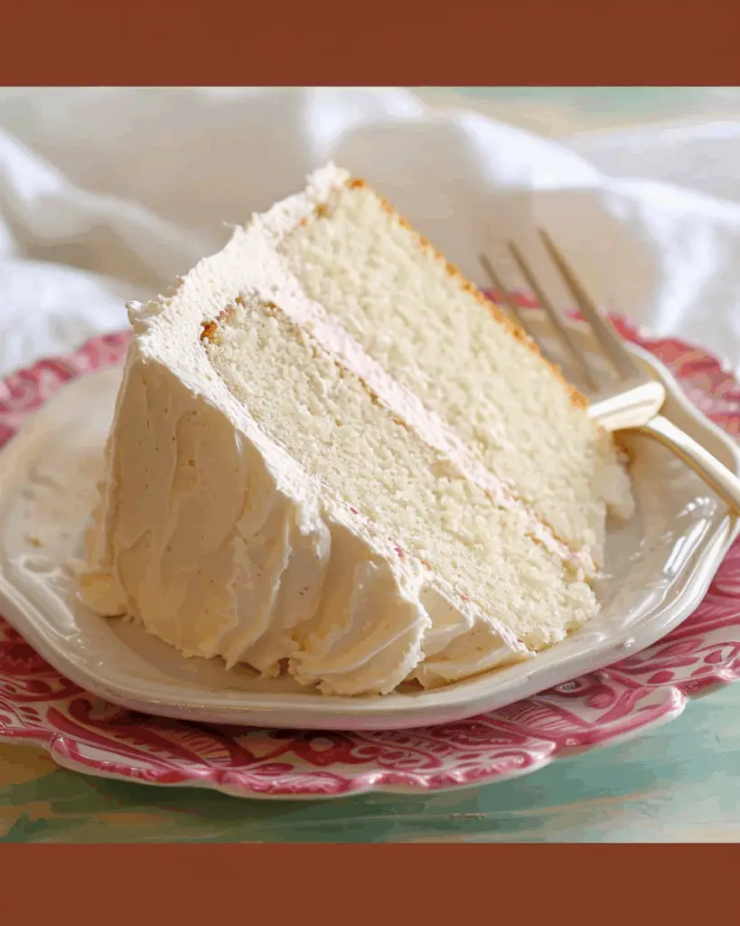 The Best Gluten Free White Cake