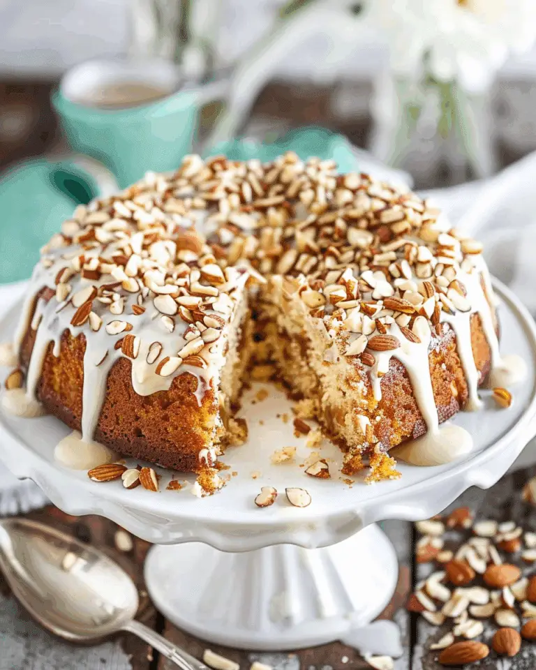 Toffee Almond Coffee Cake