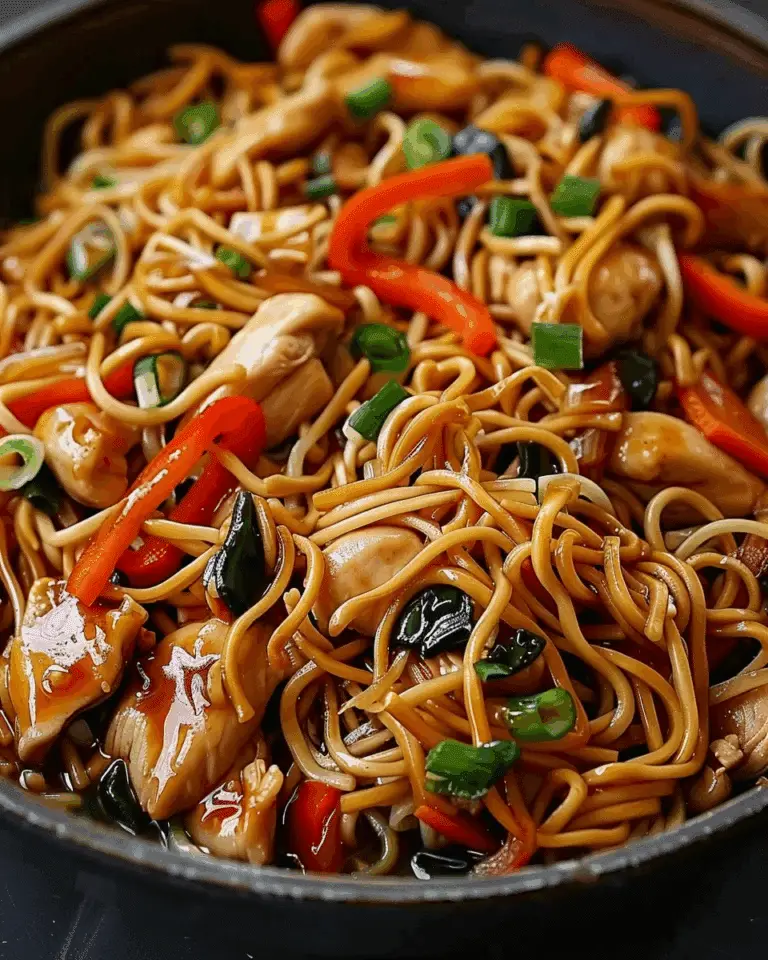 Chicken Chow Mein recepe