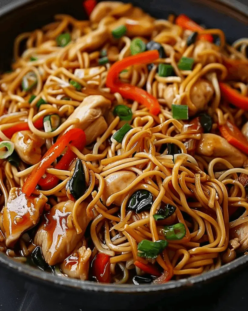 Chicken Chow Mein recepe