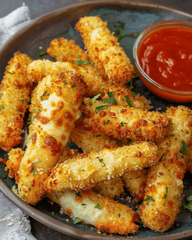 Air Fryer Mozzarella Sticks