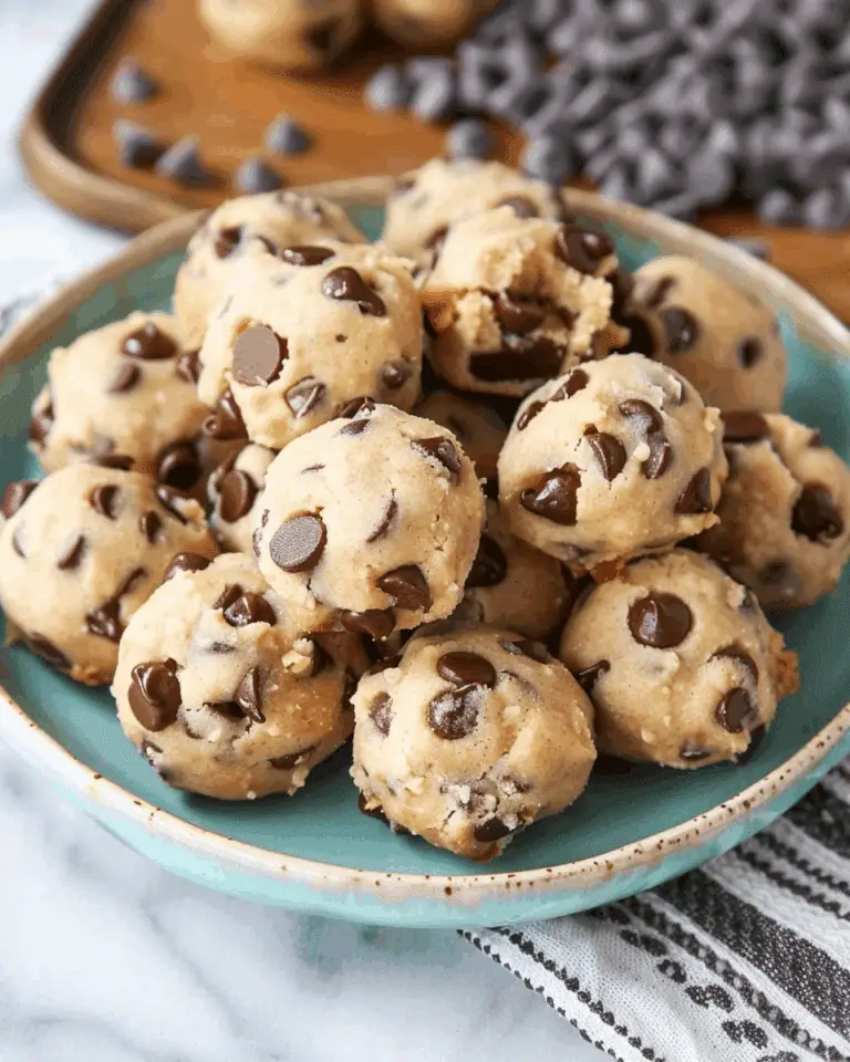 Chocolate Chip Cookie Dough Bites