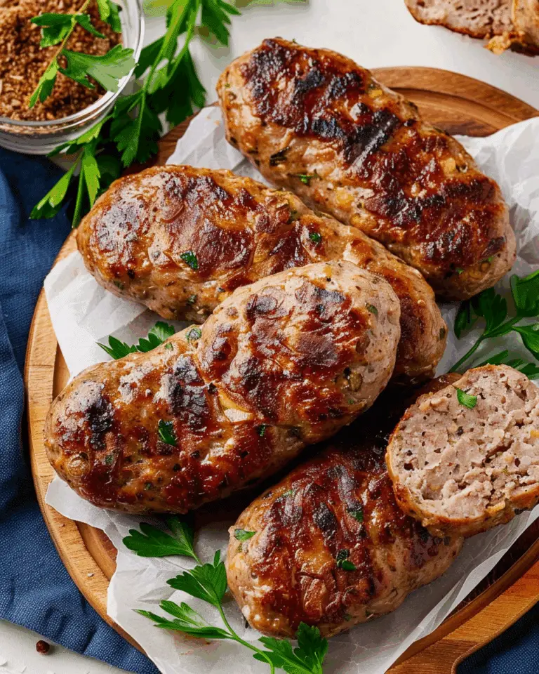 Homemade Turkey Sausage