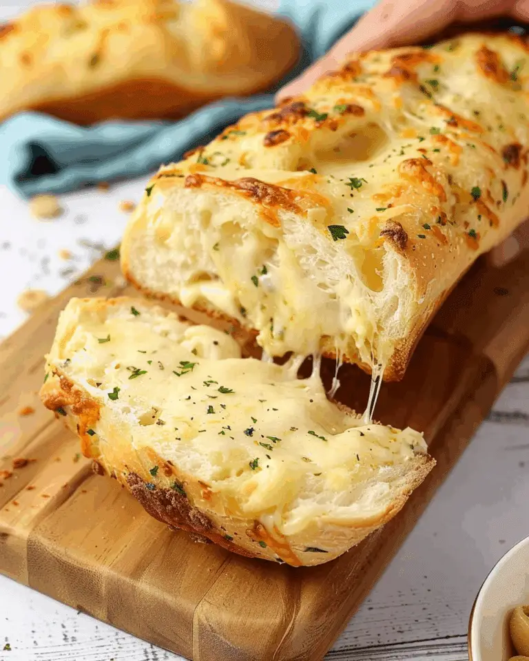 Air Fryer Garlic Cheese Bread
