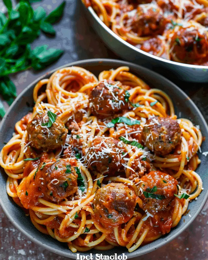 Easy Meatball Pasta Recipe