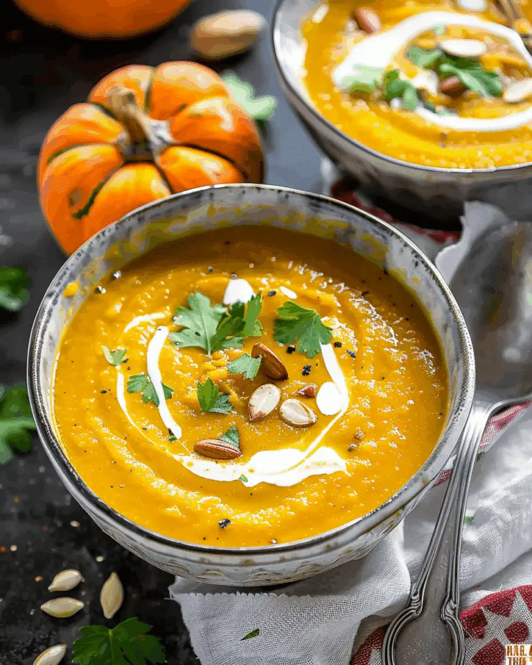 Pumpkin Apple Carrot Soup