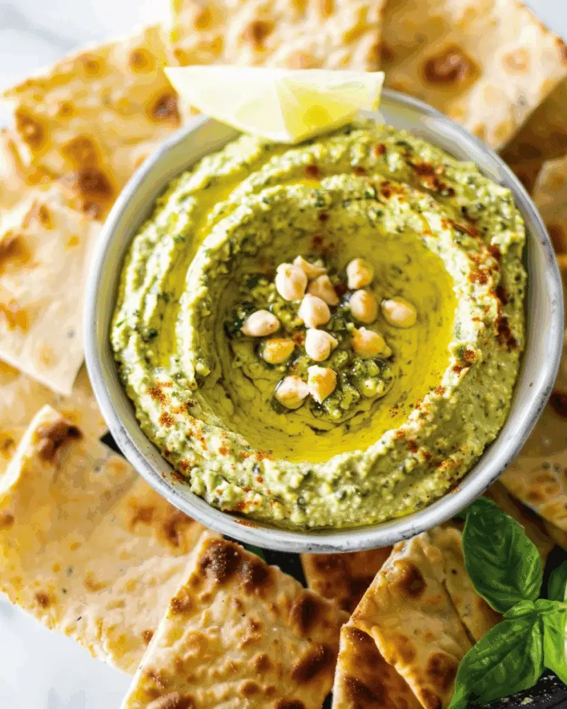 Pesto Hummus