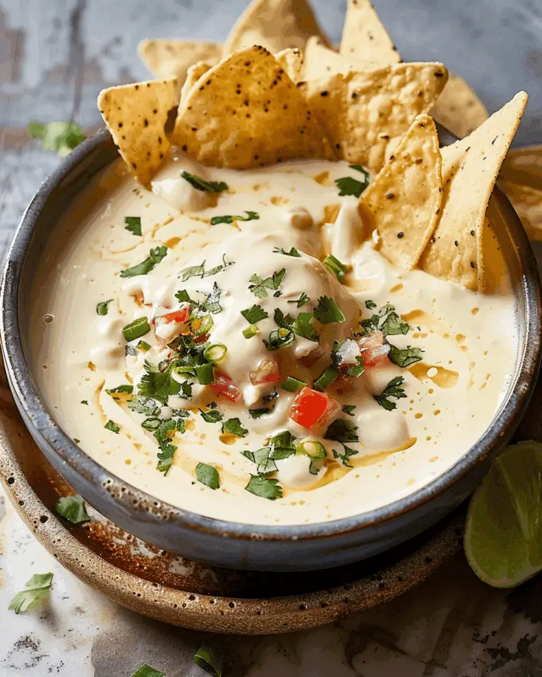 White Queso Dip