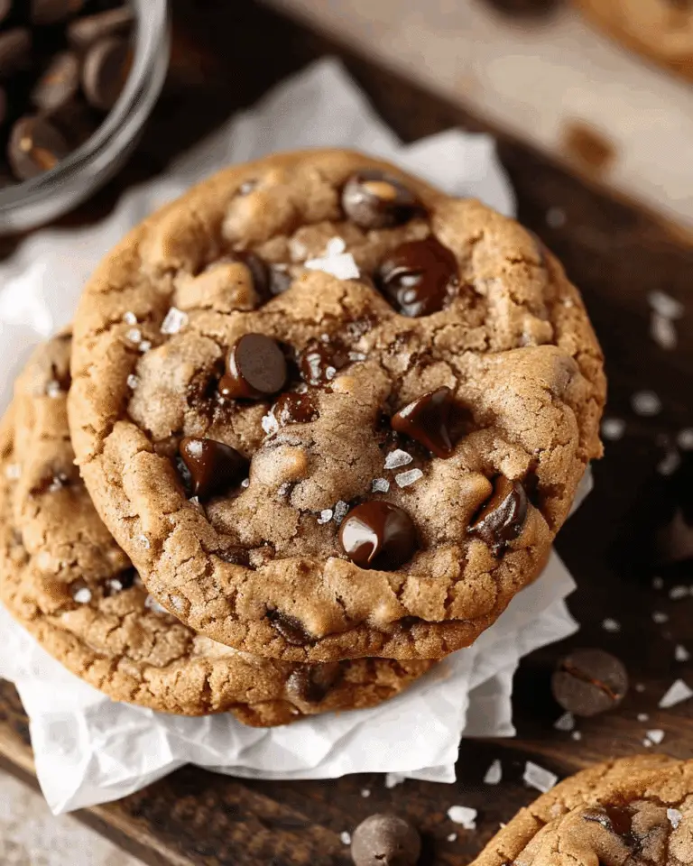 Chocolate Chip Coffee Cookies