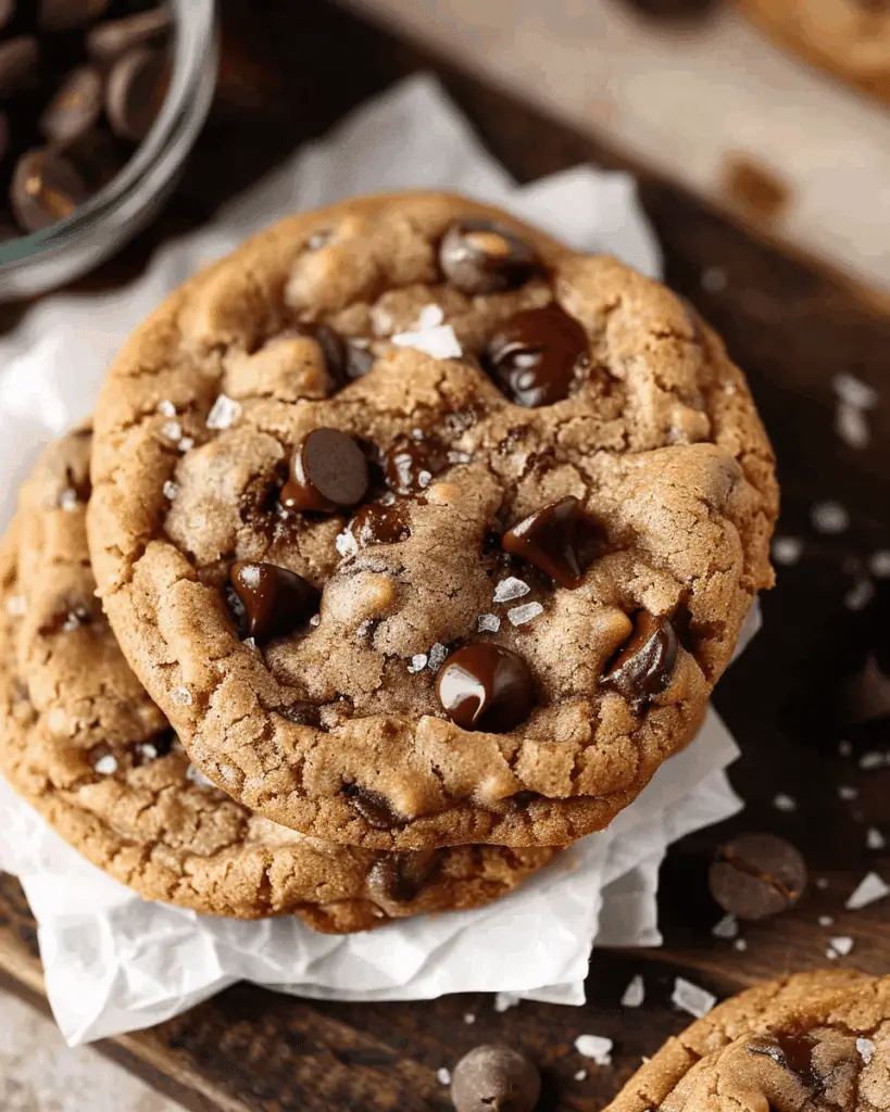 Chocolate Chip Coffee Cookies