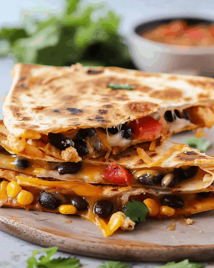 Black Bean and Cheese Quesadillas