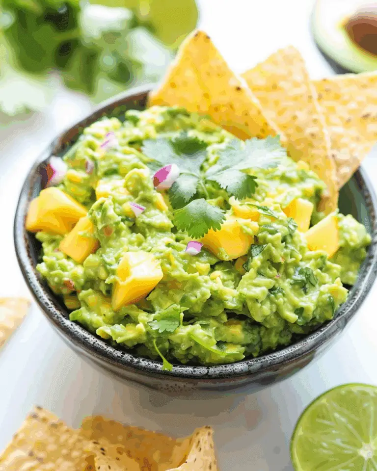 Mango Guacamole Recipe