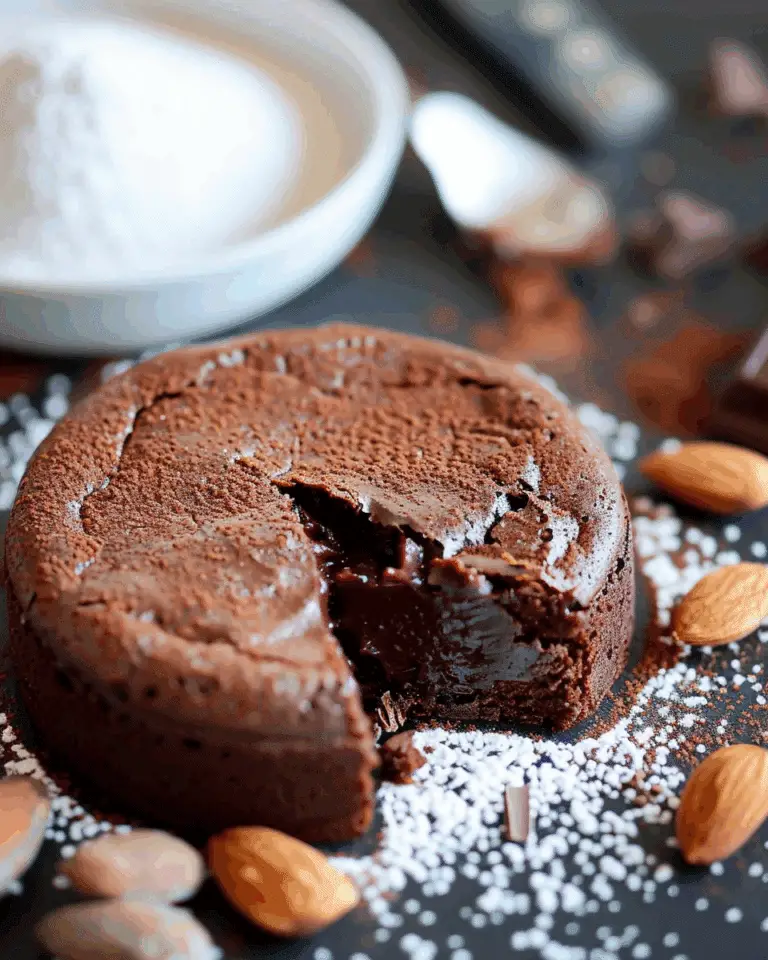 My Chocolate and Almond Fondant