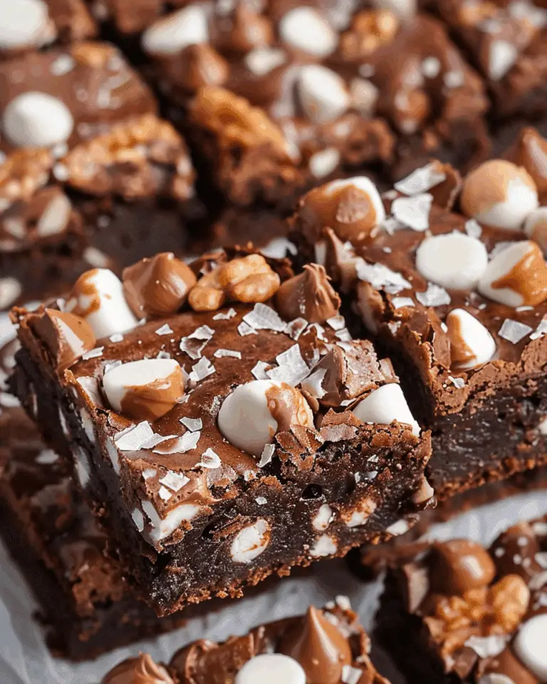 Rocky Road Brownies