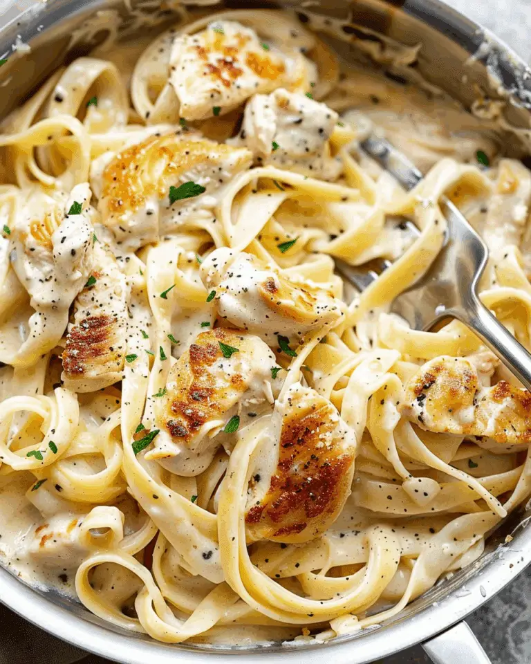 Chicken Fettuccine Alfredo