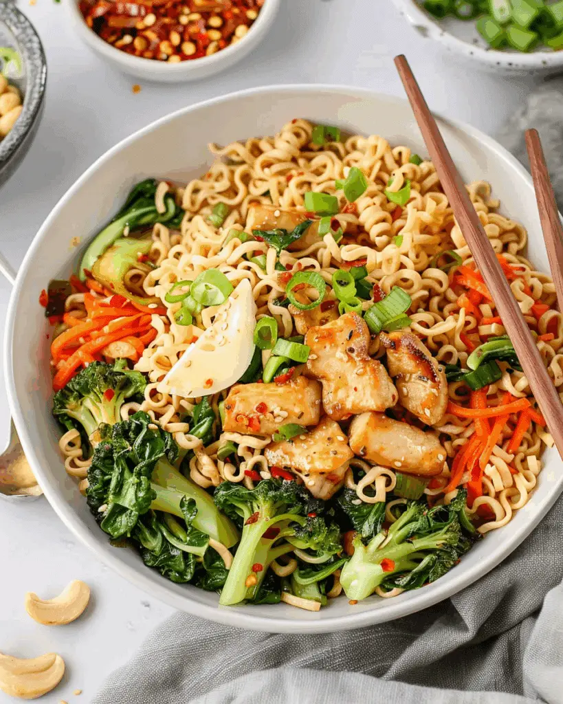 Easy Ramen Stir Fry