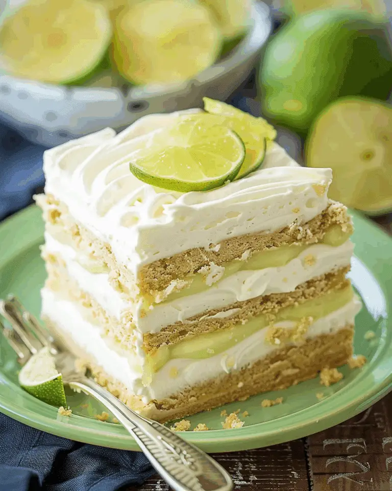 Key Lime Icebox Cake