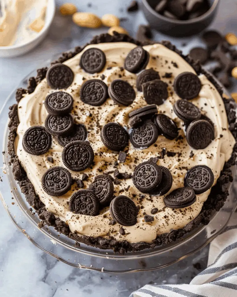 Oreo Peanut Butter Pie