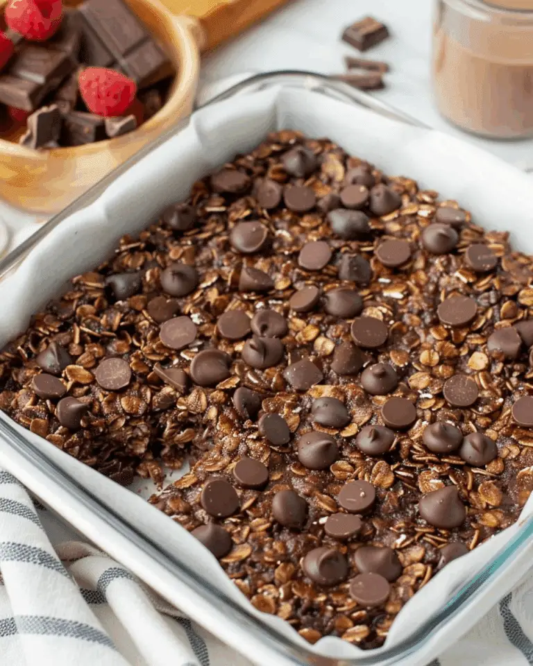 Chocolate Baked Oatmeal