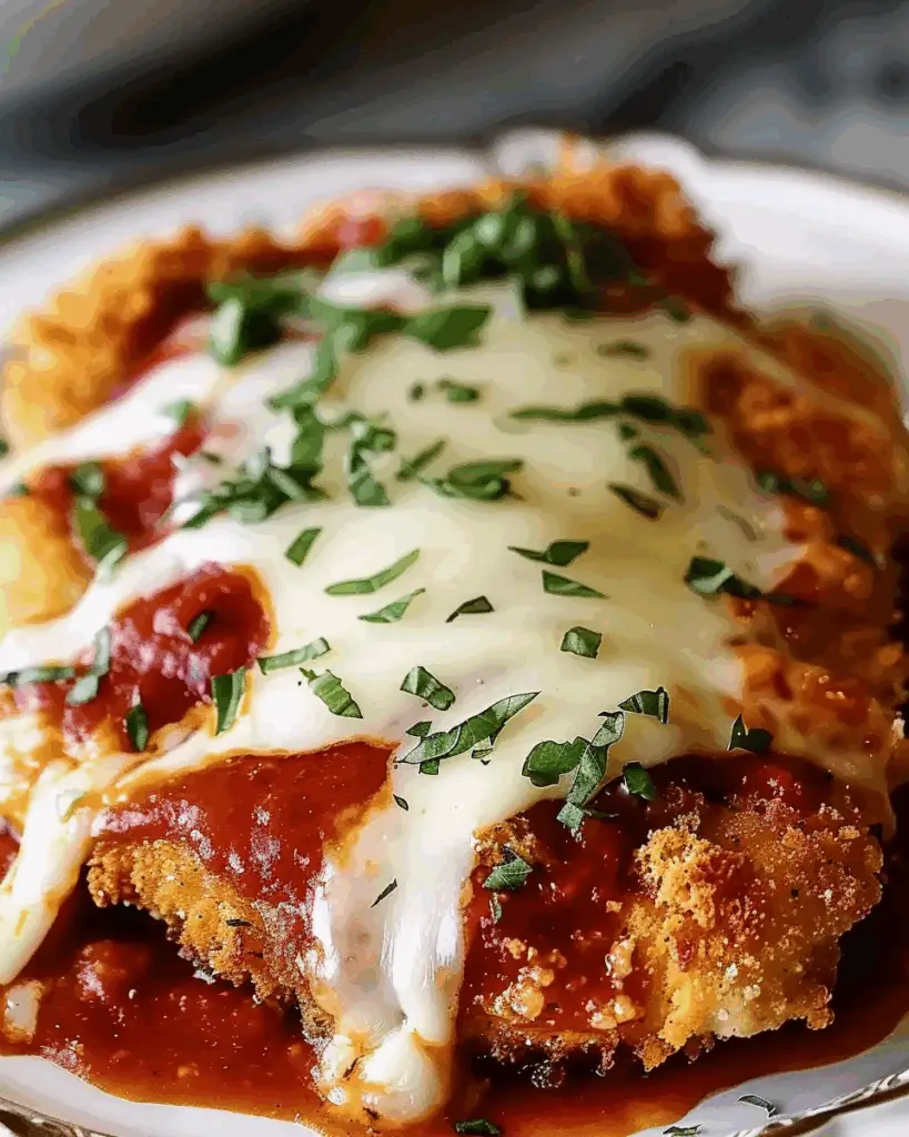 Crispy Chicken Parmesan