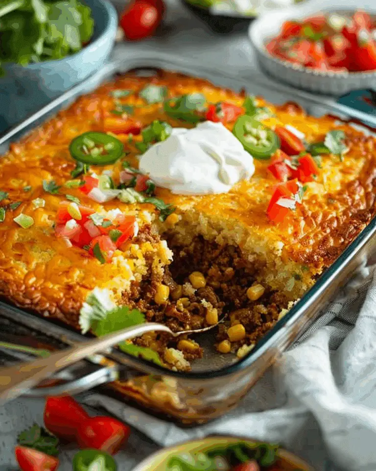 Jiffy Cornbread Taco Bake